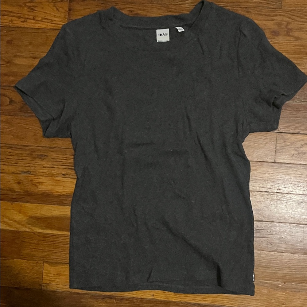 TNA Charcoal Short Sleeve Tee
